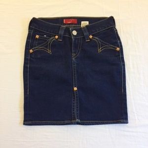 Levi's Vintage Western Denim Skirt